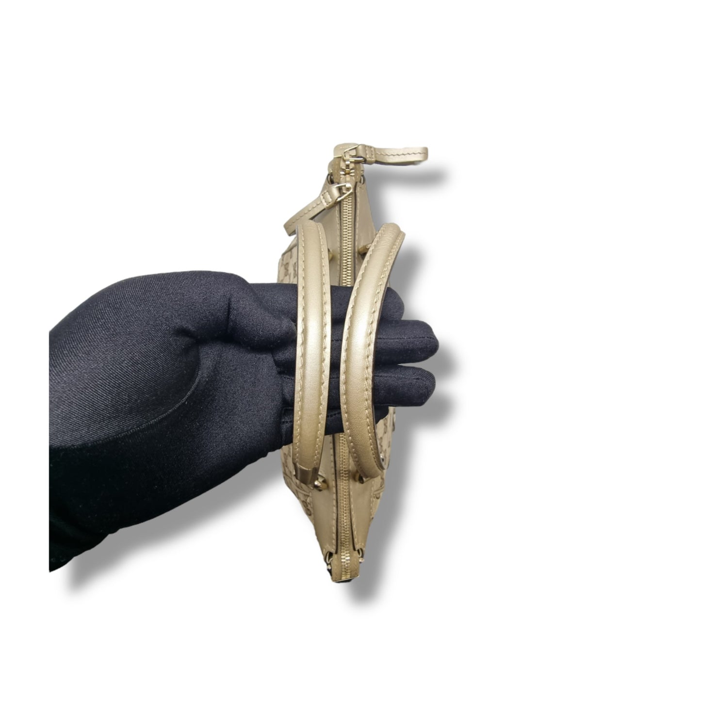 Gucci GG Canvas Mayfair Bow Tote Ghw (Gold/Beige)