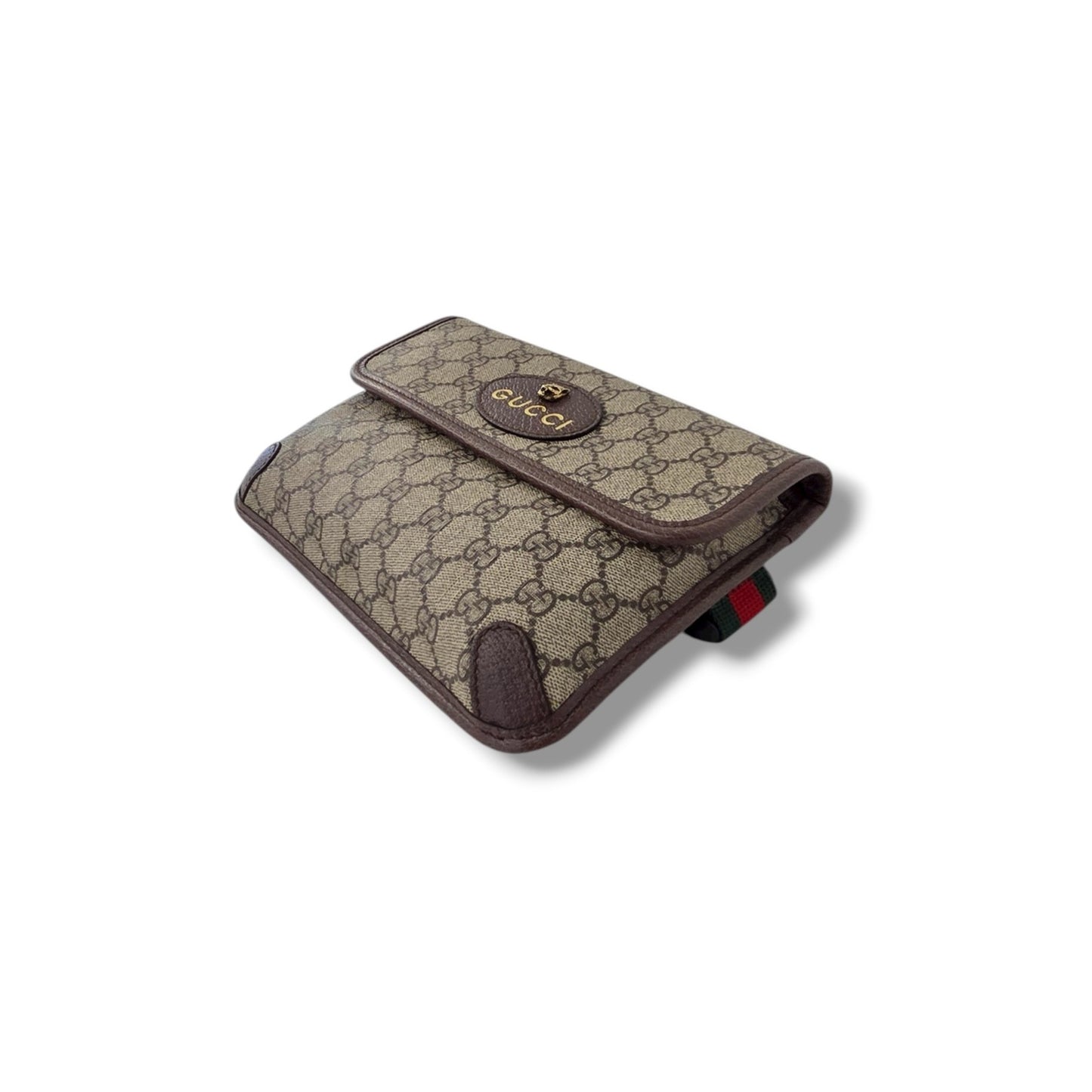 Gucci GG Supreme Neo Vintage Belt Bag Ghw (Beige/Brown)