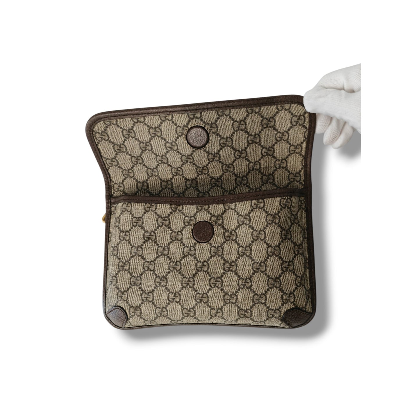 Gucci GG Supreme Neo Vintage Belt Bag Ghw (Beige/Brown)