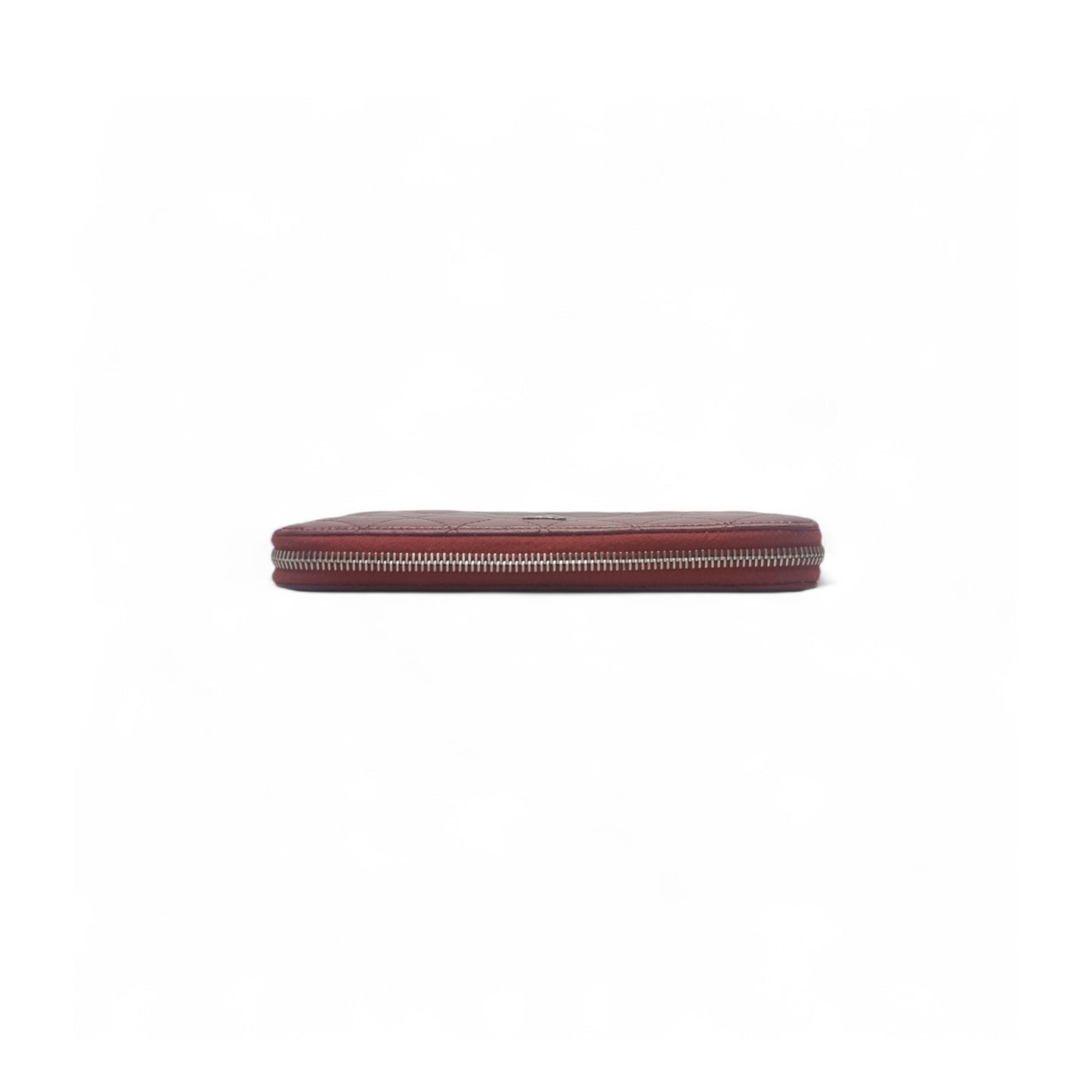 Chanel Zippy Wallet Caviar Shw (Red)