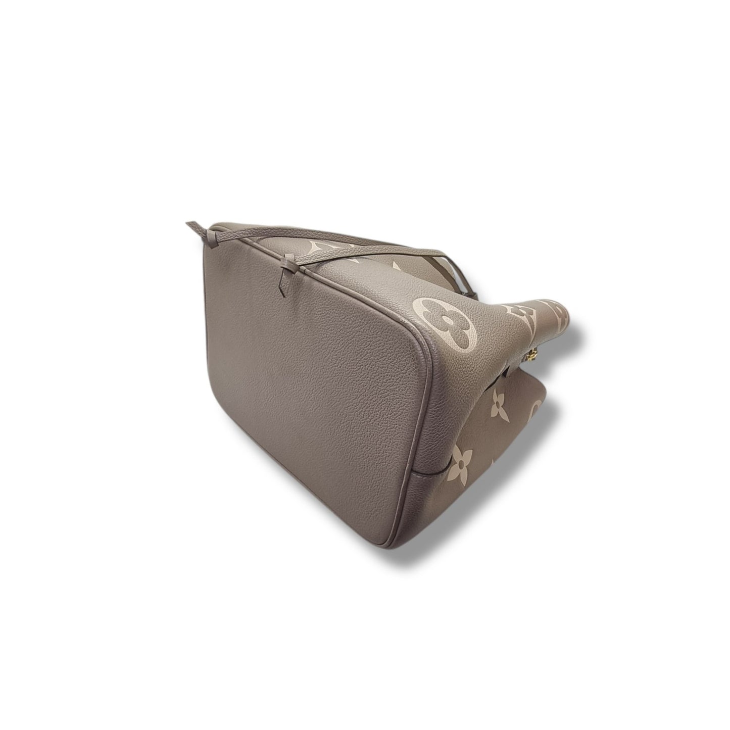 Louis Vuitton Neo Noe MM  Bicolour Monogram Empriente Leather Ghw( Tourterelle/Creme)