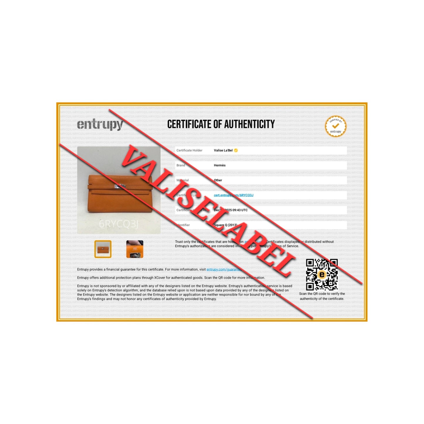 Hermes Kelly Wallet Togo Leather Phw (Orange)