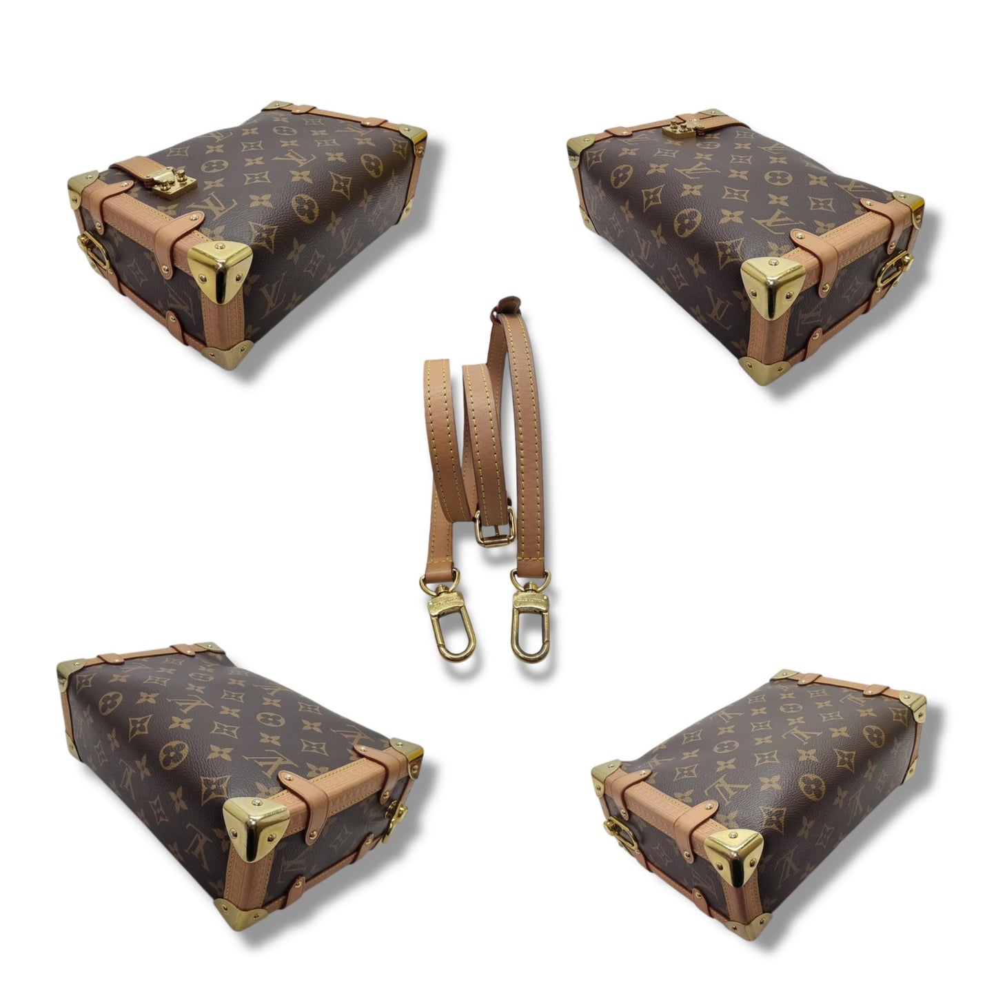 Louis Vuitton Side Trunk Monogram Ghw