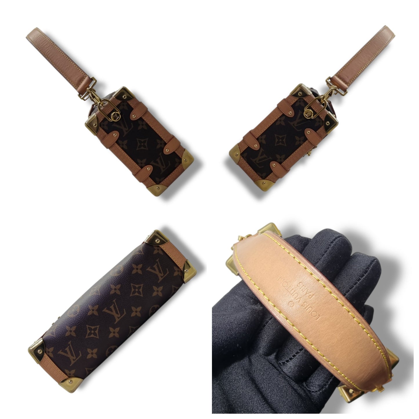 Louis Vuitton Side Trunk Monogram Ghw