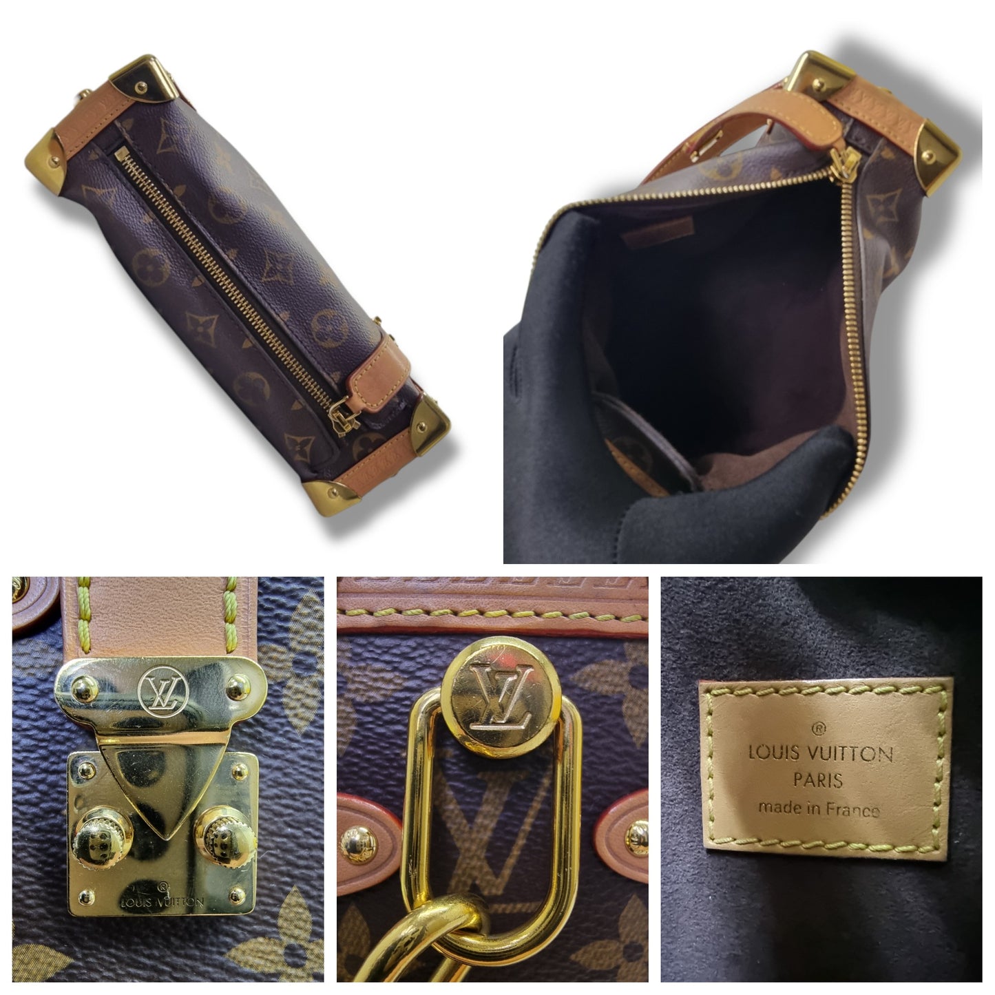 Louis Vuitton Side Trunk Monogram Ghw