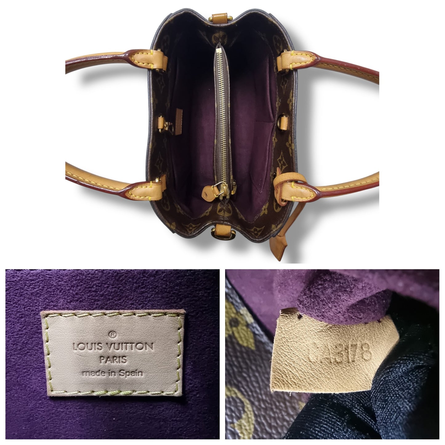 Louis Vuitton Montaigne BB Monogram Ghw