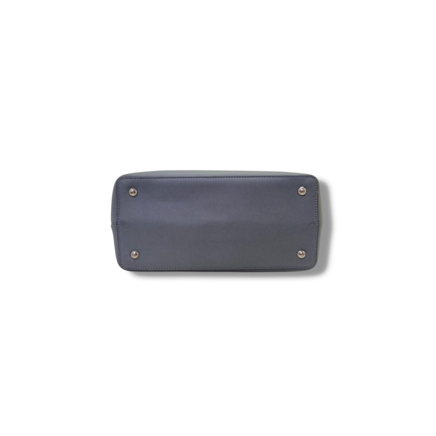 Fendi Petit 2 Jours Leather Tote Bag Shw (Grey)
