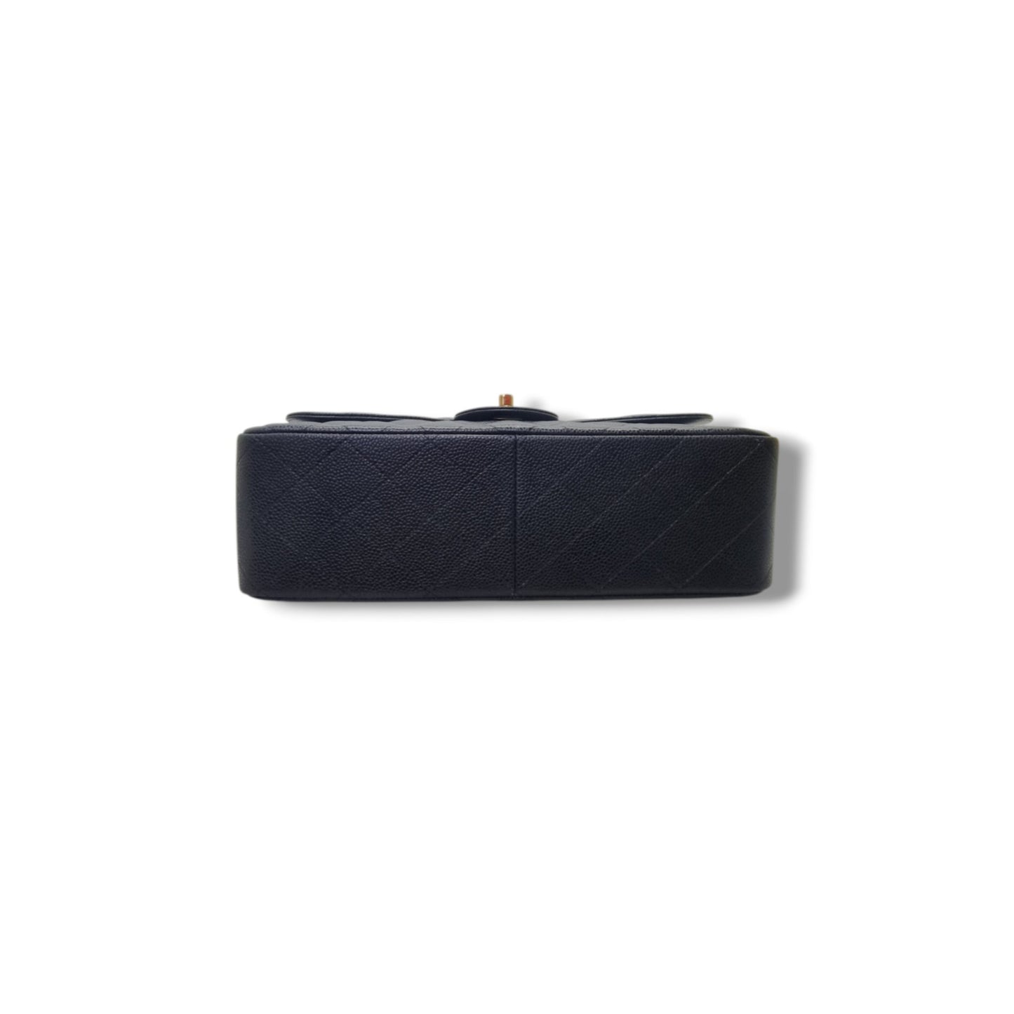 Chanel Classic Jumbo Double Flap Caviar Shw (Black)