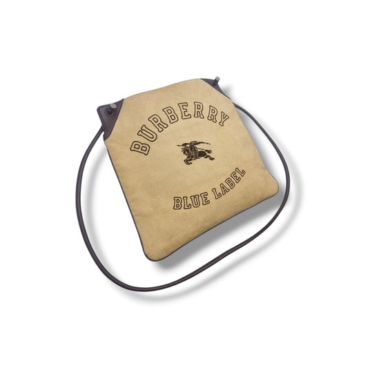 Blue Label Burberry Corduroy Crossbody Shw (Brown)
