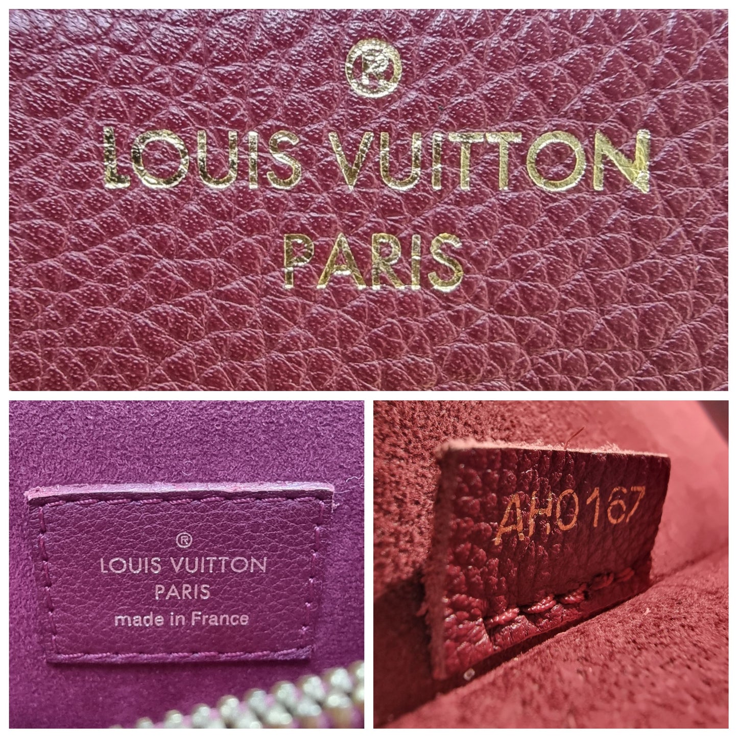 Louis Vuitton Victoire Crossbody Monogram Raisin Ghw