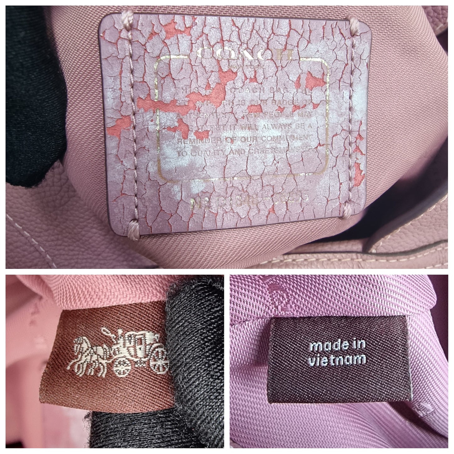 Coach Turnlock Edie Shoulder Bag Ghw (Pink)