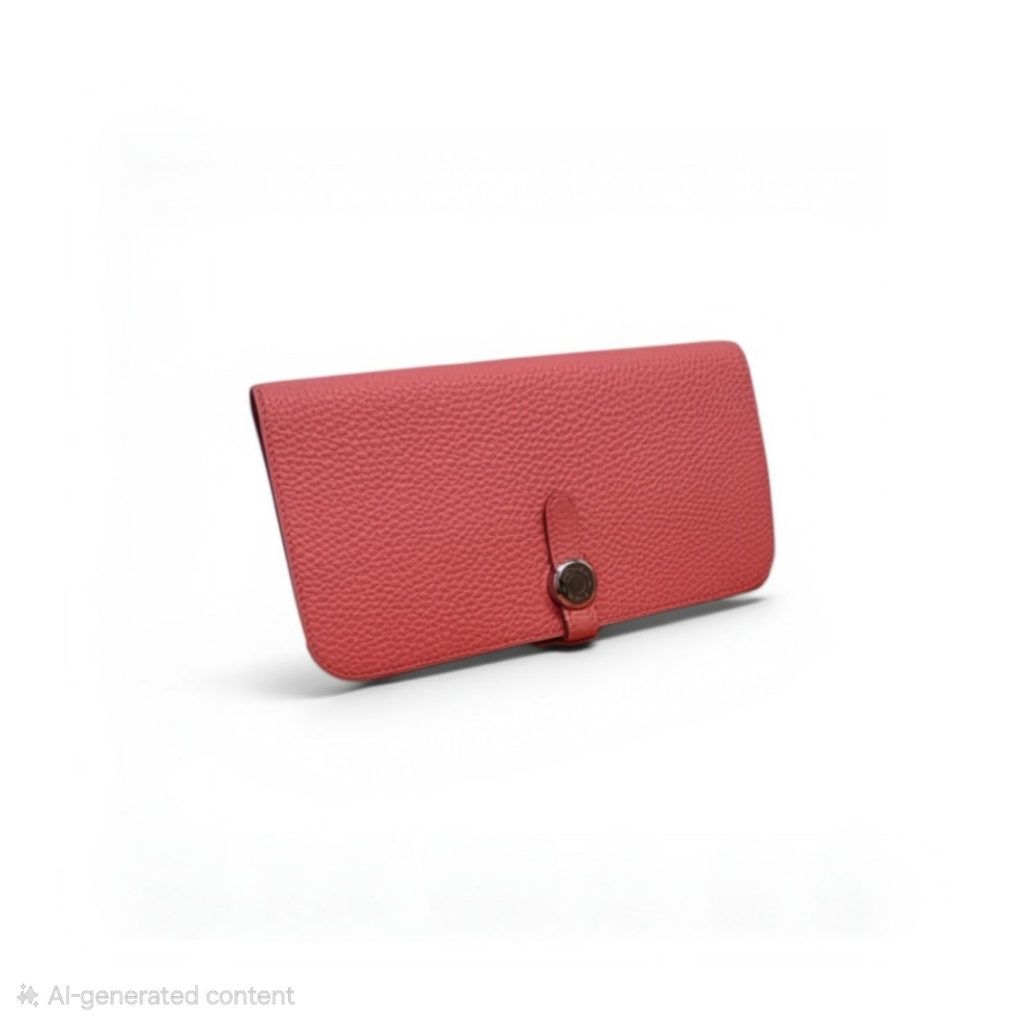 Hermes Dogon Evercolor Long Wallet Phw (Rose Azalee)