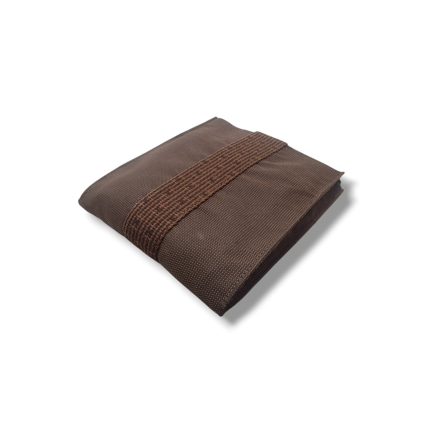 Hermes Herline Canvas Pochette Crossbody (Brown)