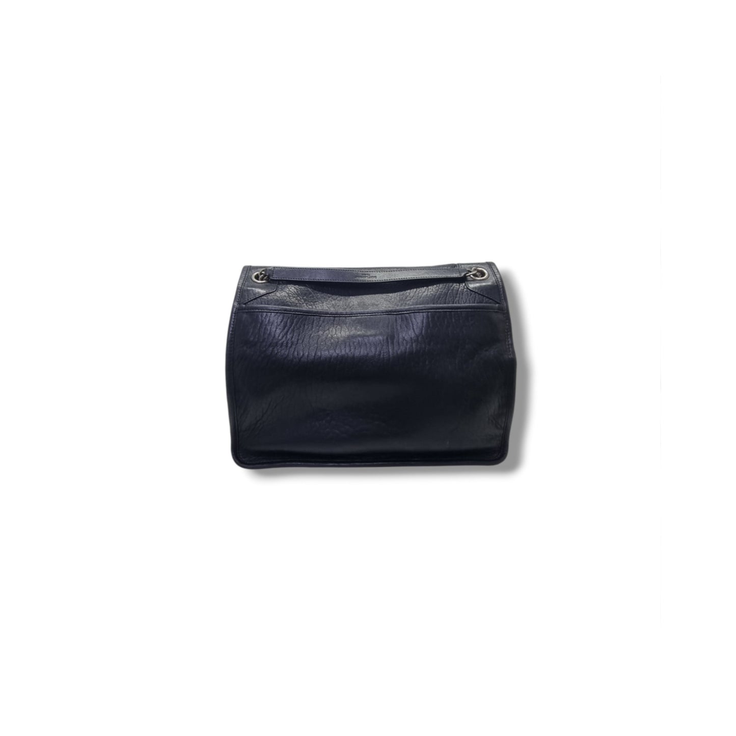 YSL Niki Large Leather Bag Shw (Black)