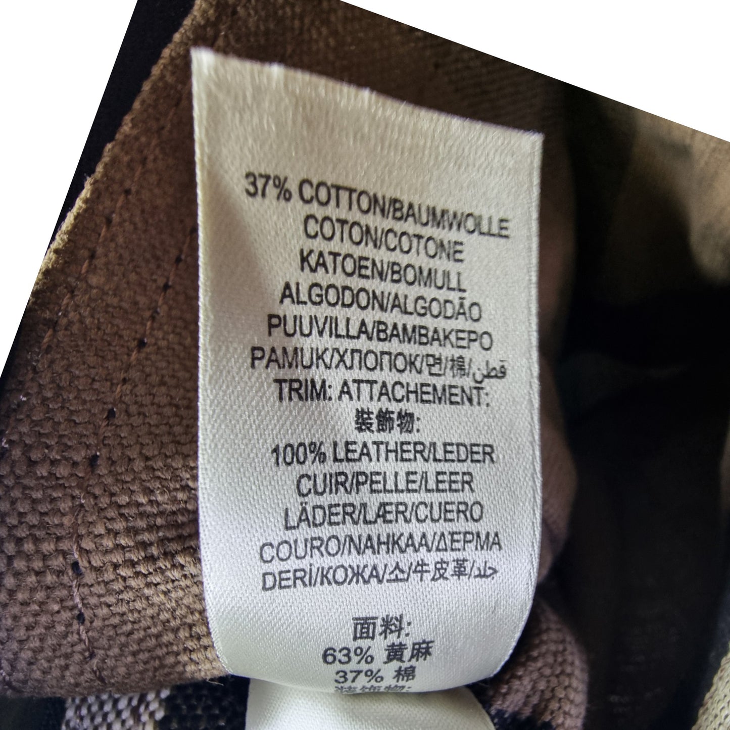 Burberry Susanna Canvas Check Medium Bucket Bag (Black)