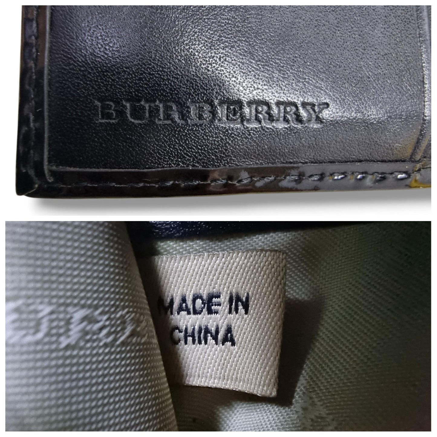 Burberry Supernova Check Canvas Compact Wallet Shw (Black)