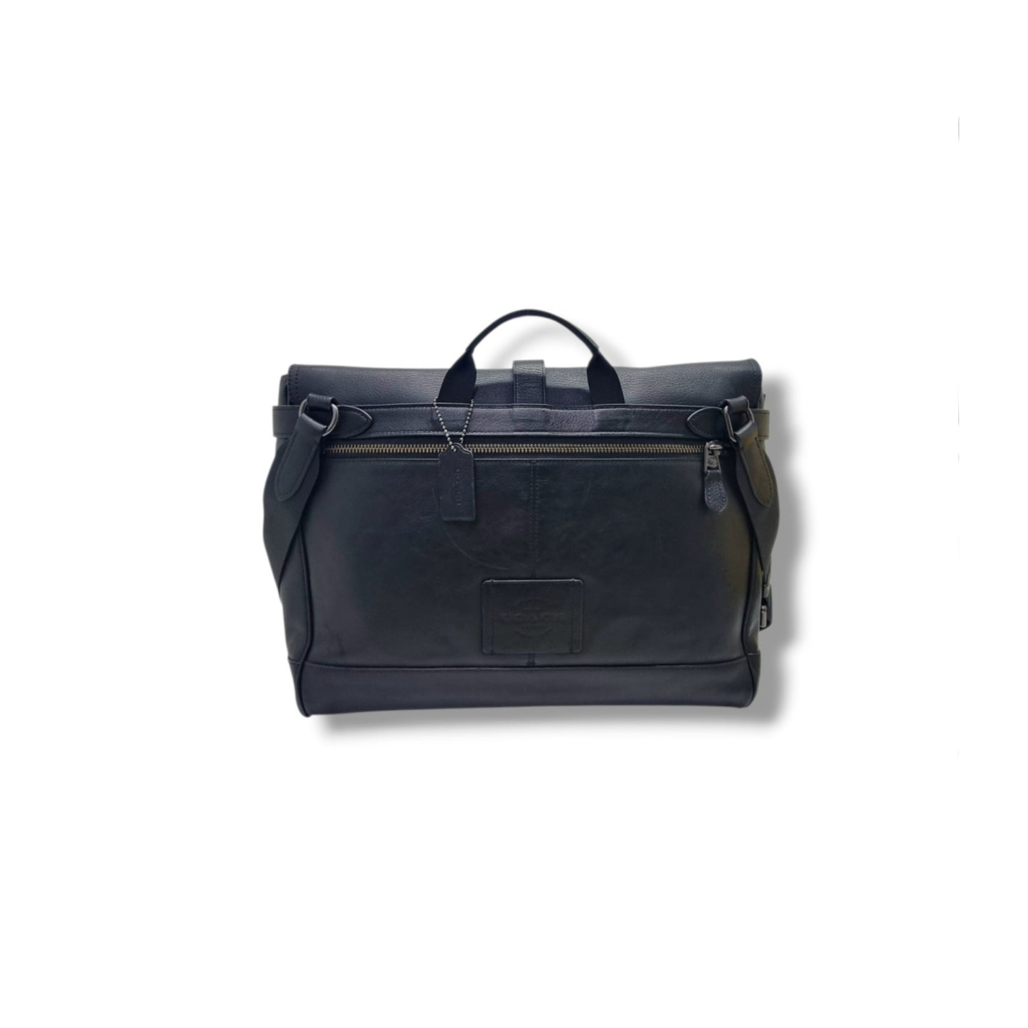 Coach Hudson Messenger Leather Bag Shw (Black)