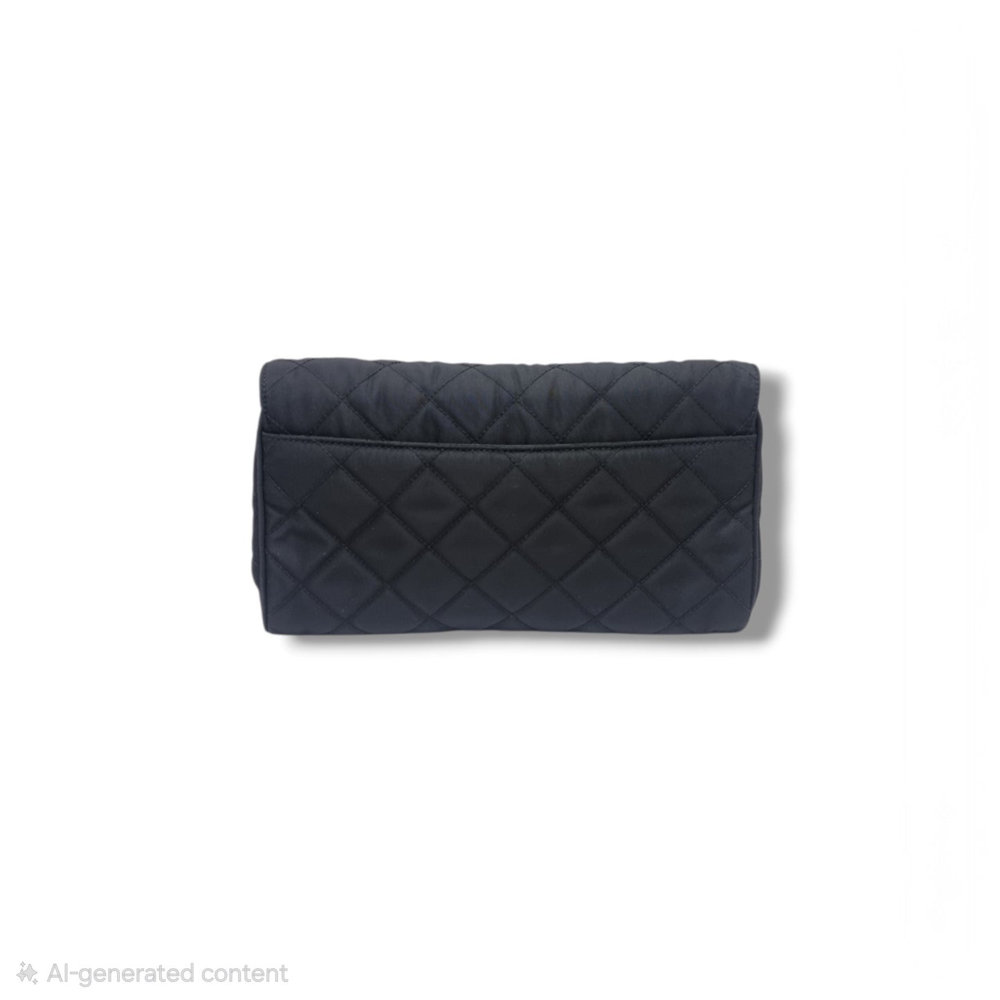 Prada 1BH584 Tessuto Impuntu Nylon Crossbody Ghw (Black)