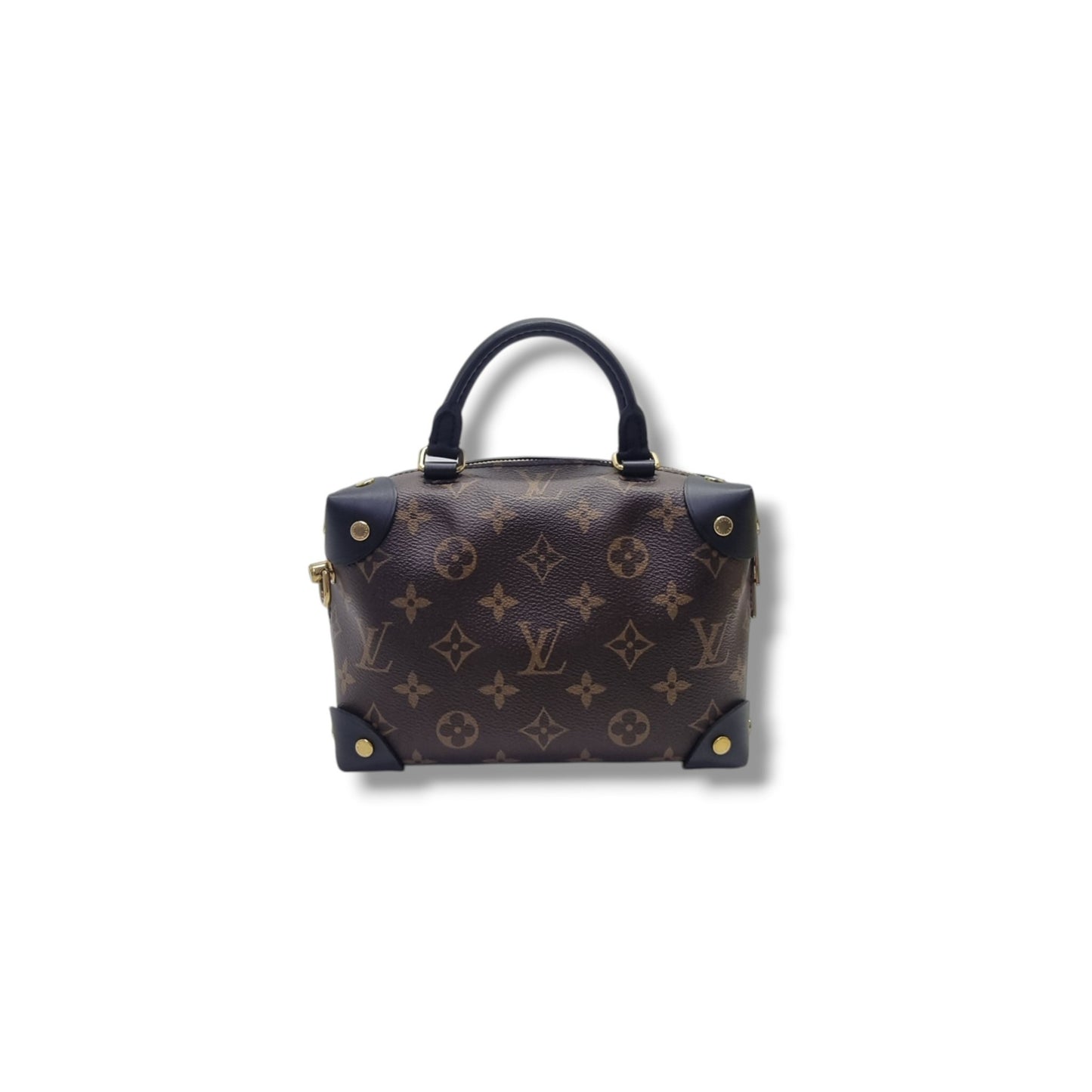 Louis Vuitton Petite Malle Souple Monogram Black Ghw
