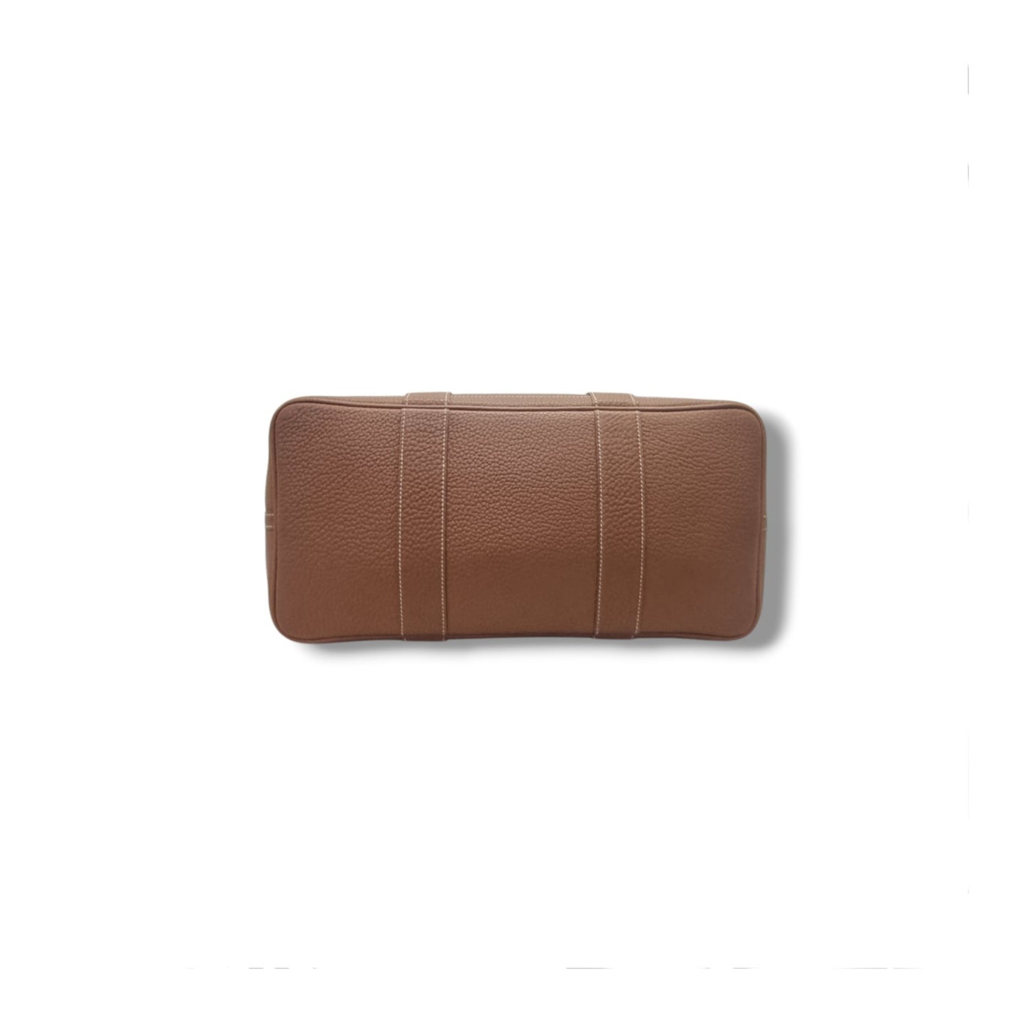 Hermes Garden Party 36 Negonda Pebbled Leather Phw (Tan)