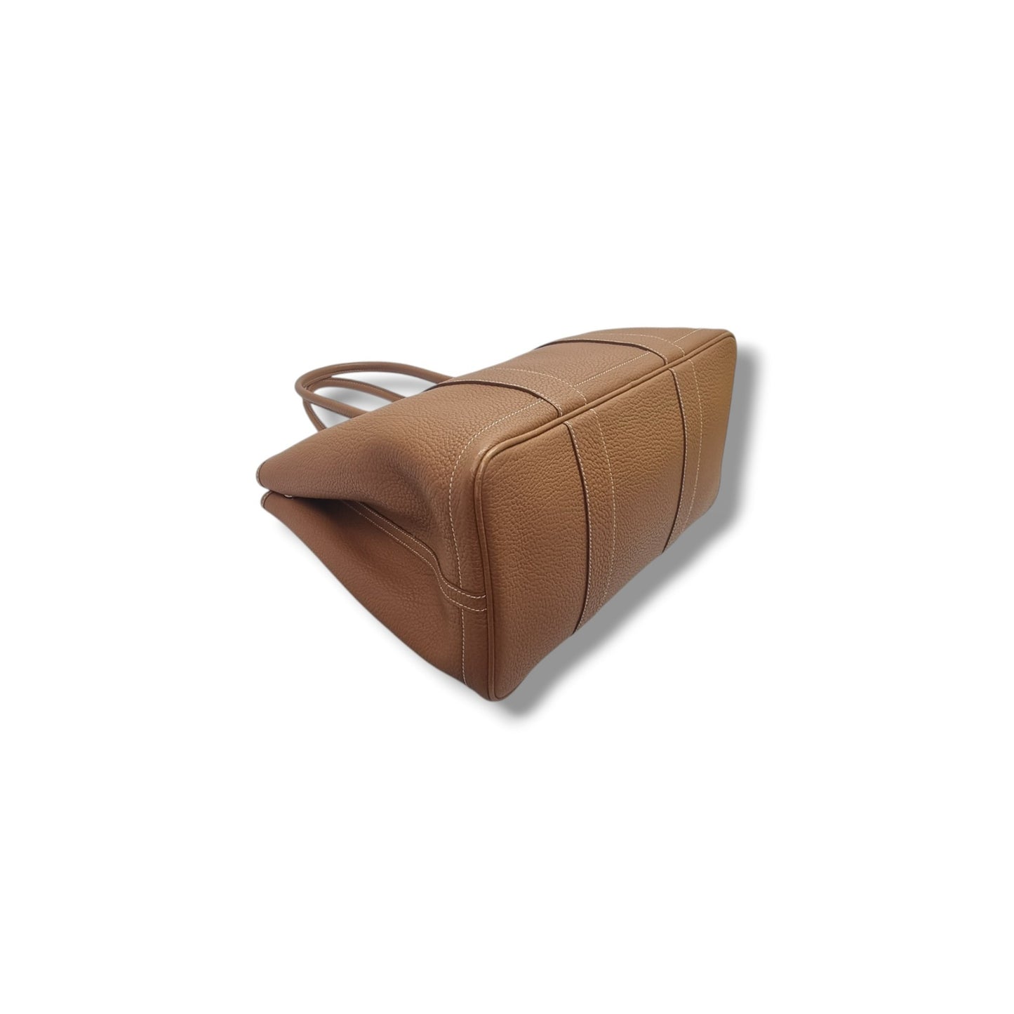 Hermes Garden Party 36 Negonda Pebbled Leather Phw (Tan)