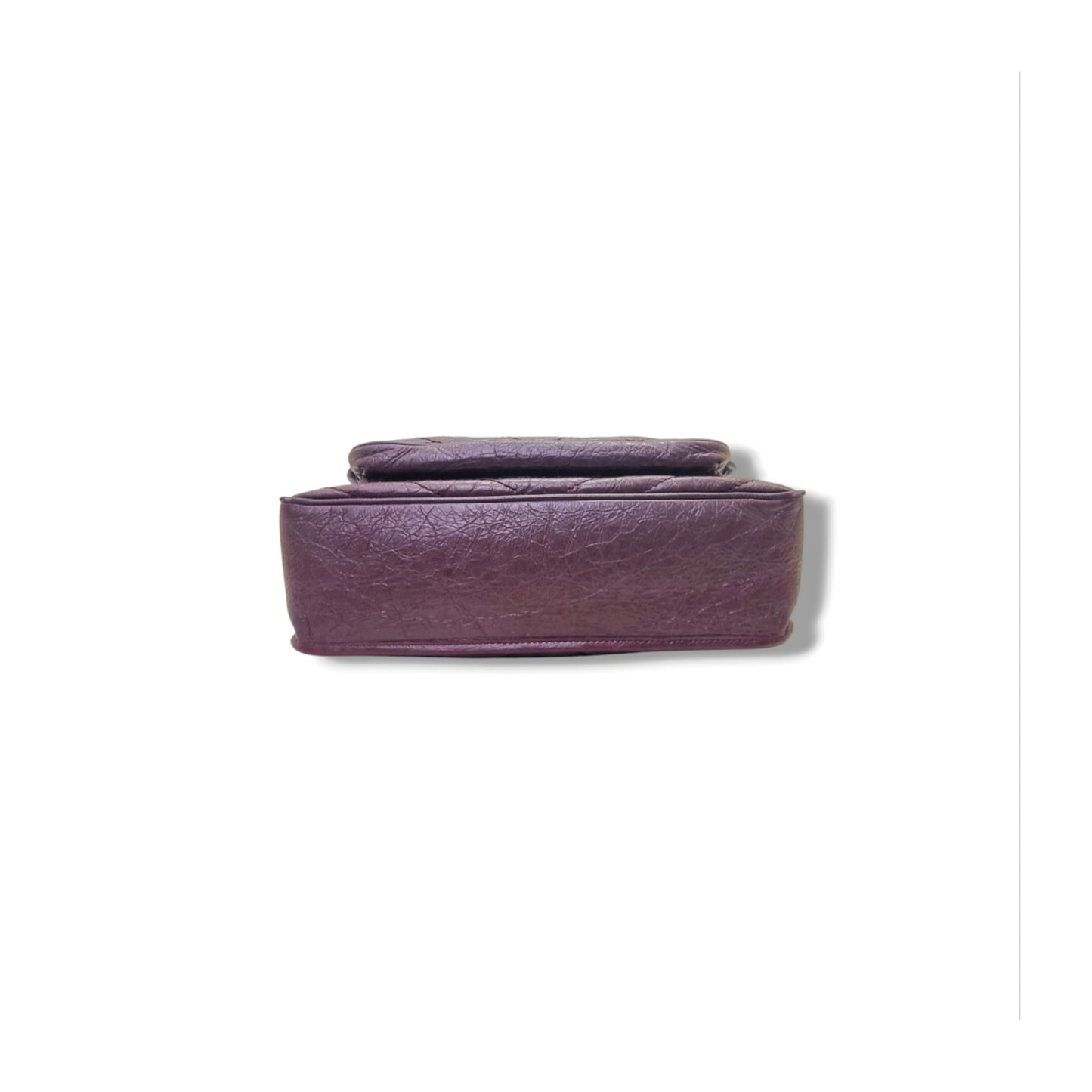 YSL Niki Large Calfskin Leather Bag Shw (Burgundy)