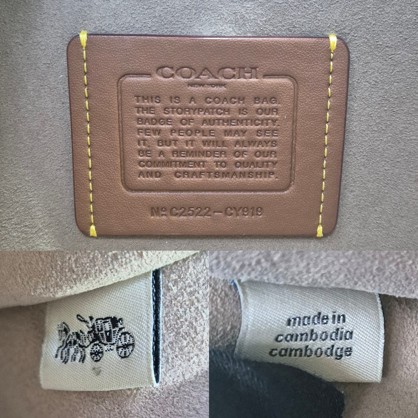 Coach Tabby Chain Leather Crossbody Ghw (Pink)