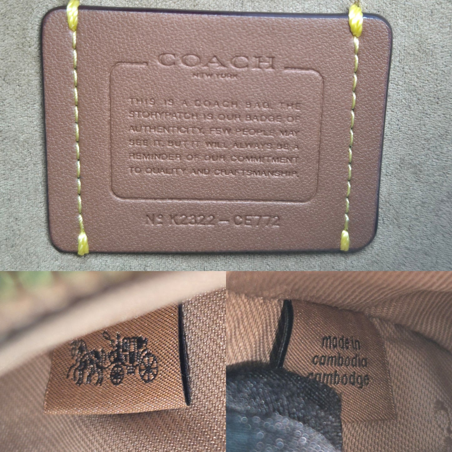 Coach Tabby Chain Clutch Pebbled Leather Ghw (Chalk)