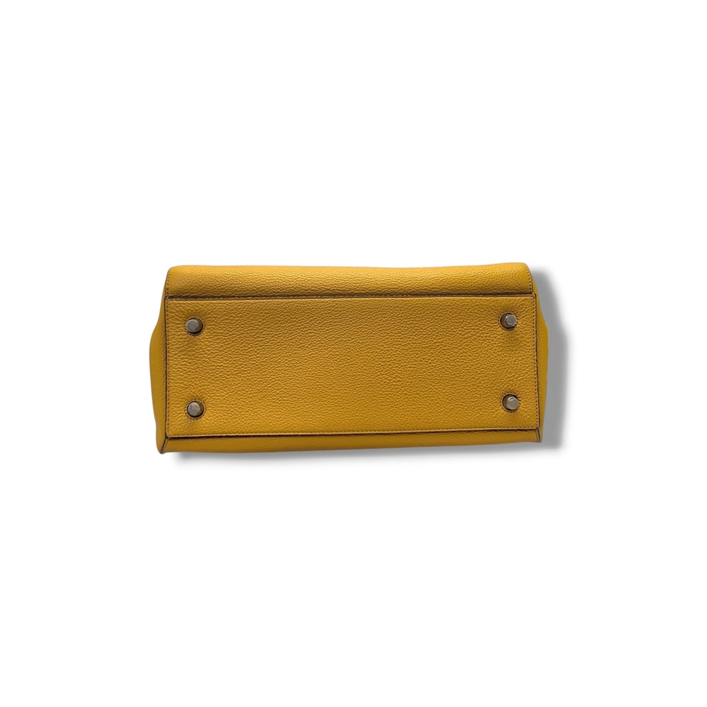 Celine Edge Leather Bag Shw  (Saffron Yellow)