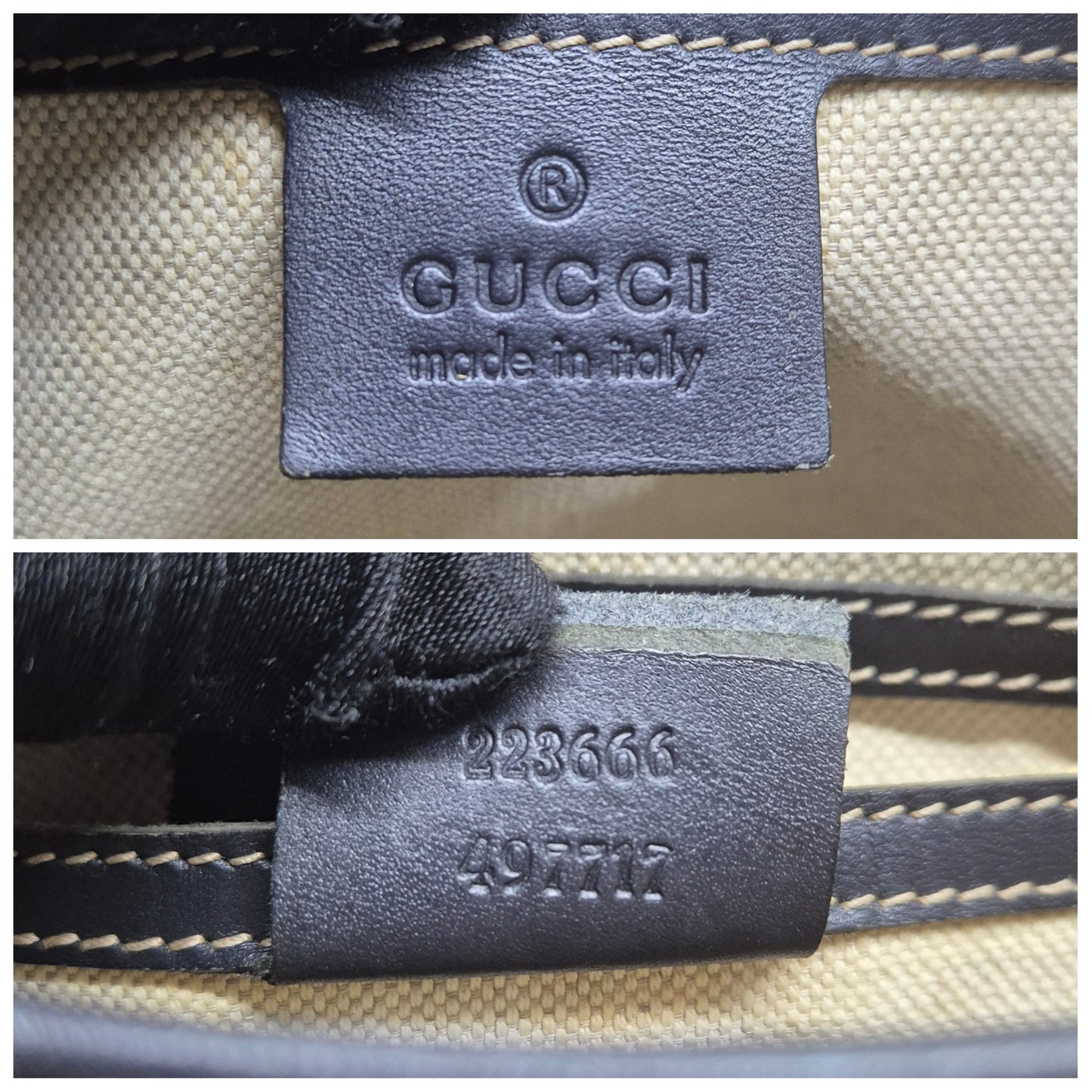 Gucci GG Supreme Messenger Bag Shw ( Navy Blue)