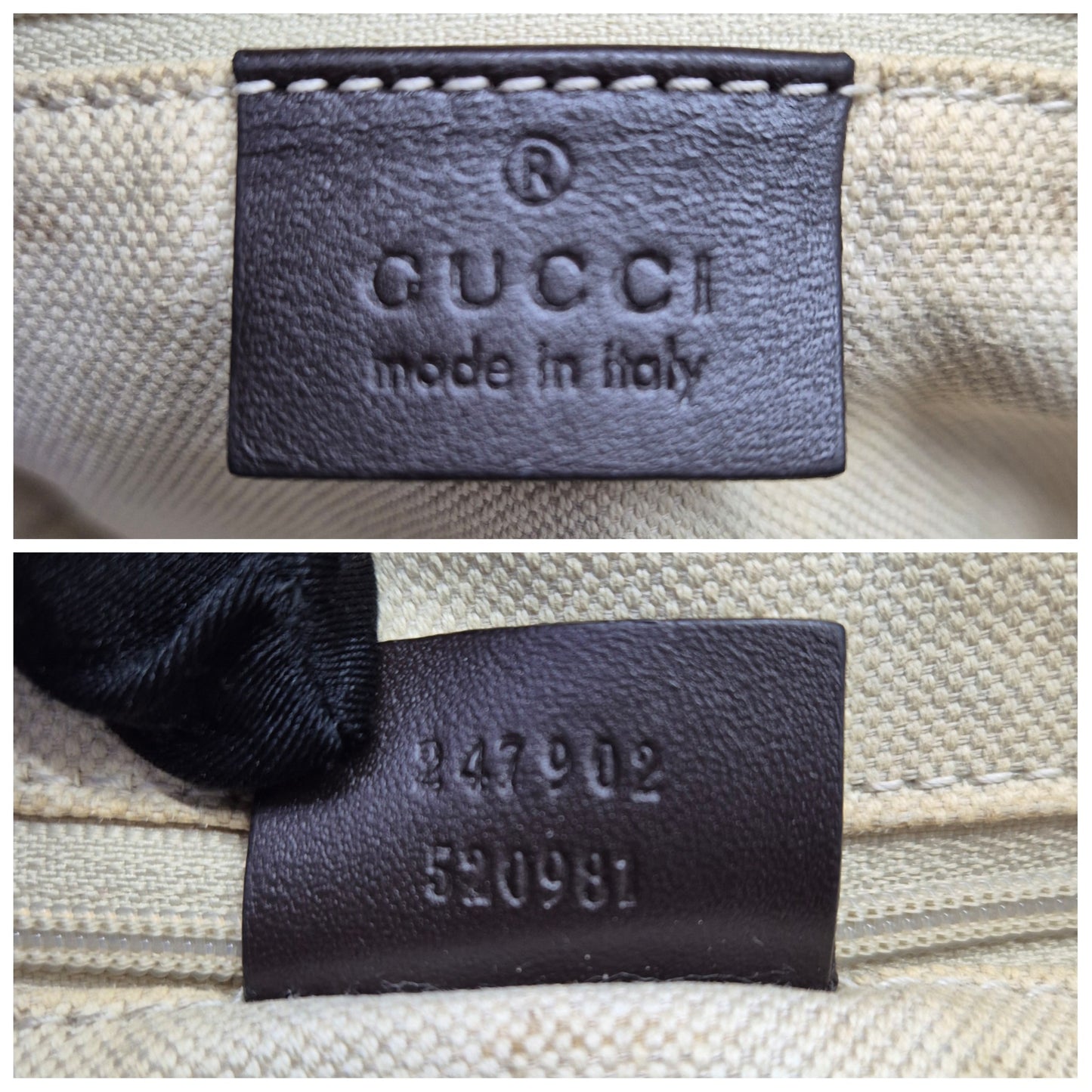 Gucci GG Sukey Canvas Tote Bag Ghw ( Beige/Brown)