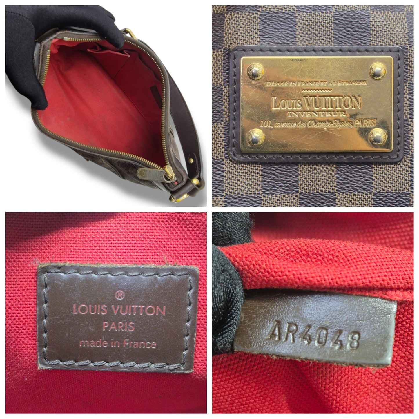 Louis Vuitton Thames PM Damier Ebene Ghw