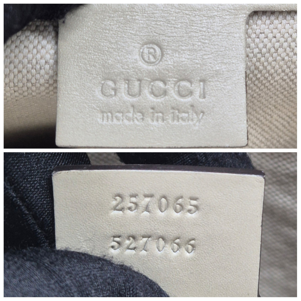 Gucci GG Canvas Web Sherry Line Crossbody Ghw (Beige)