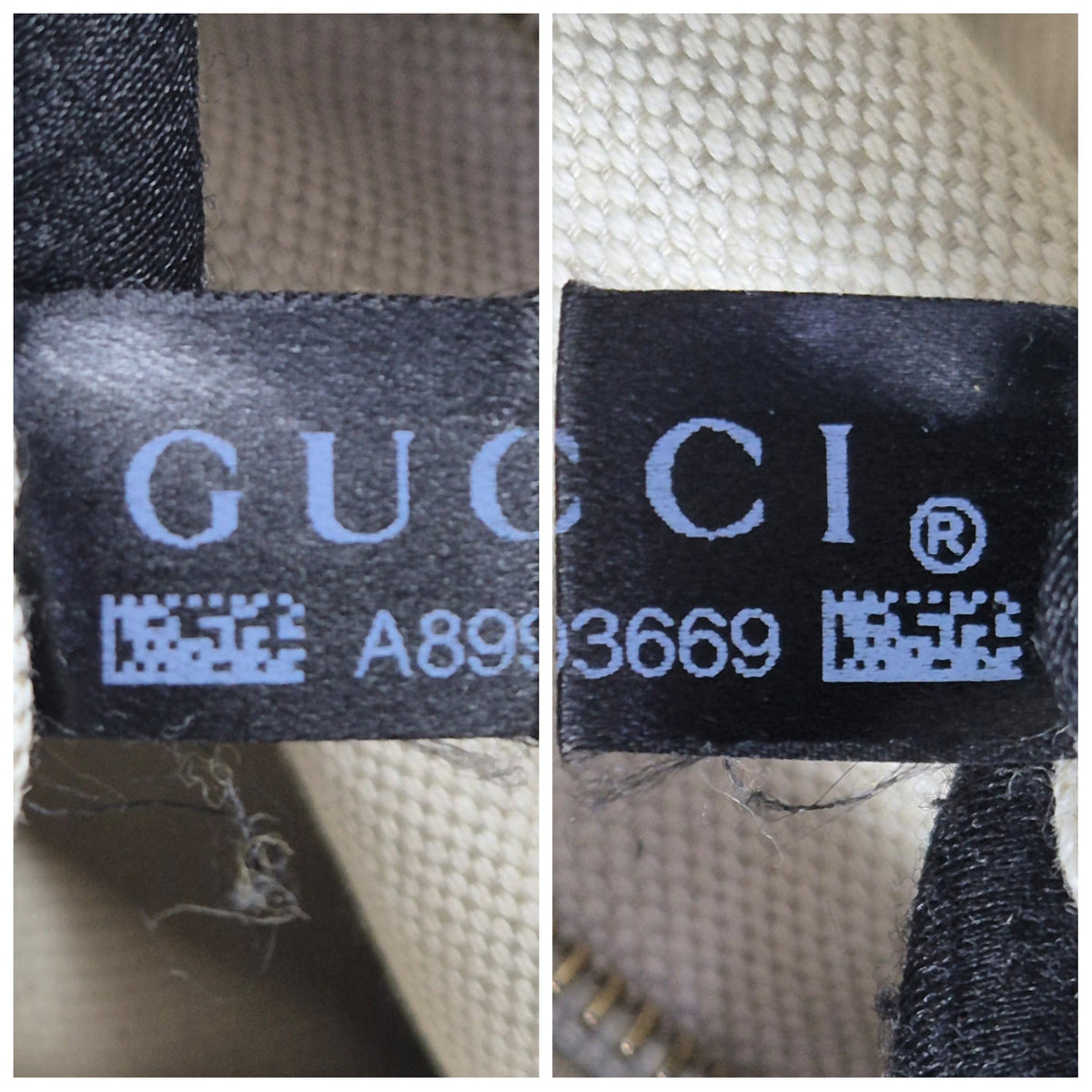 Gucci GG Canvas Web Sherry Line Crossbody Ghw (Beige)