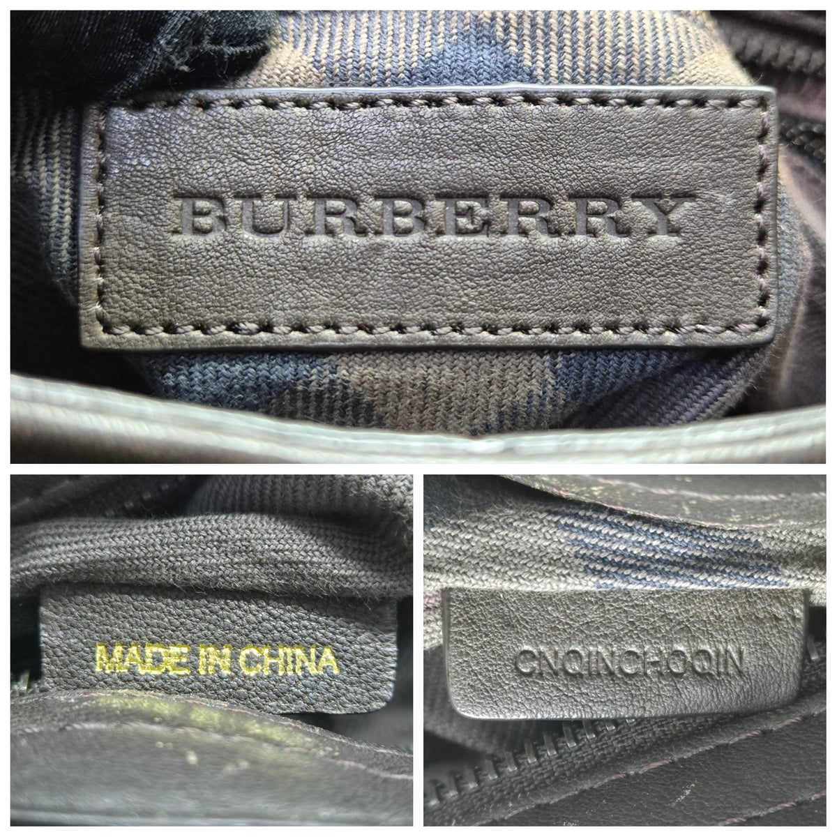 Burberry Trench Quilted Leather Enmore Shoulder Bag Bronze Hw (Brown)