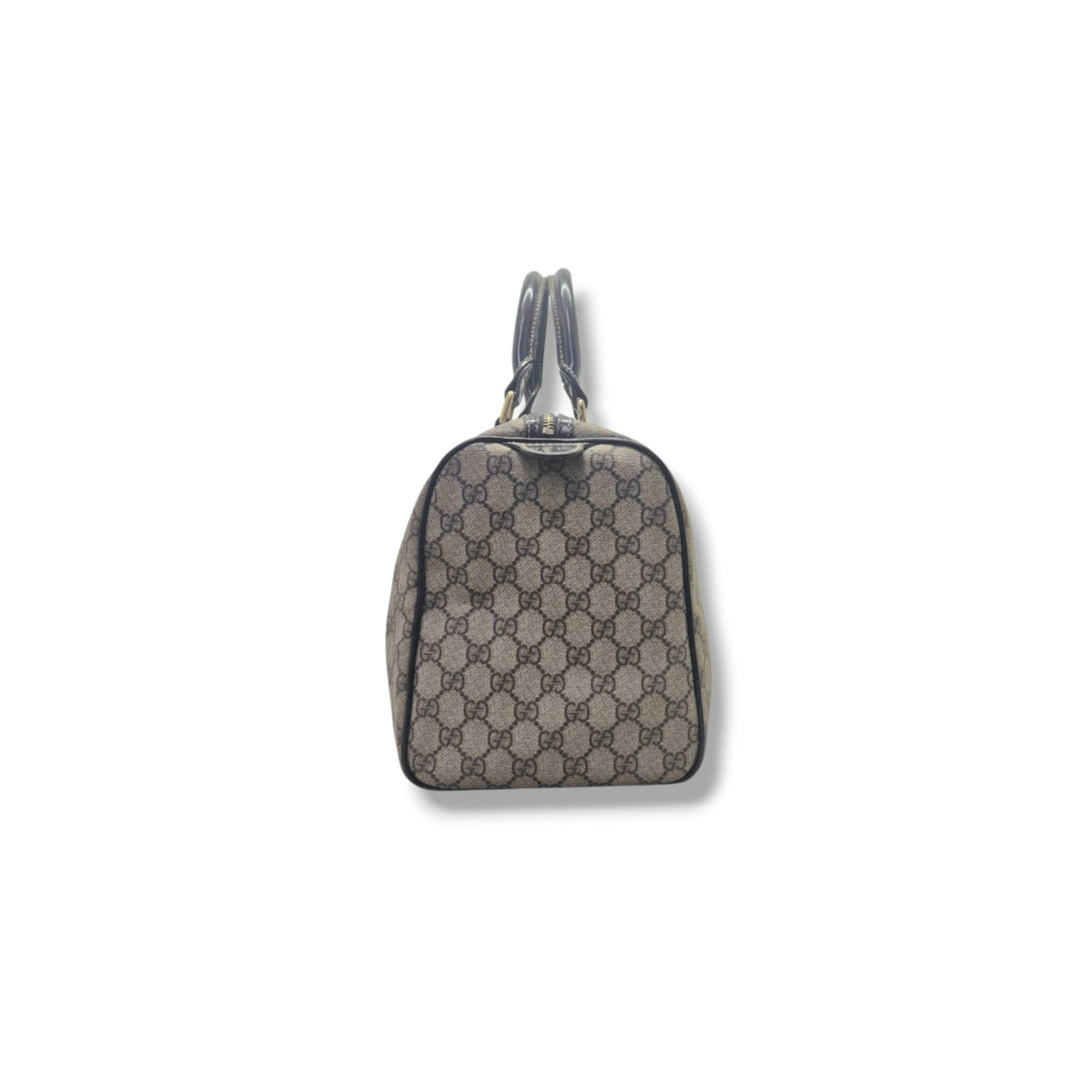 Gucci GG Joy Canvas Boston Bag Ghw (Beige/Brown)