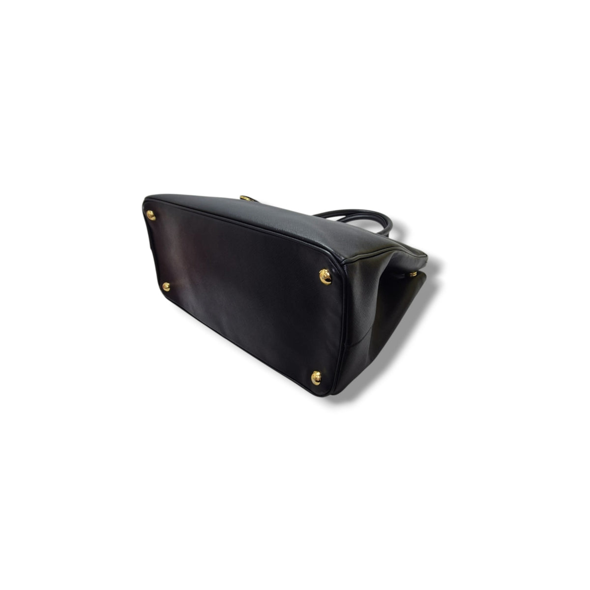 Prada BN2274 Galleria Saffiano Lux Tote Bag Ghw (Black)