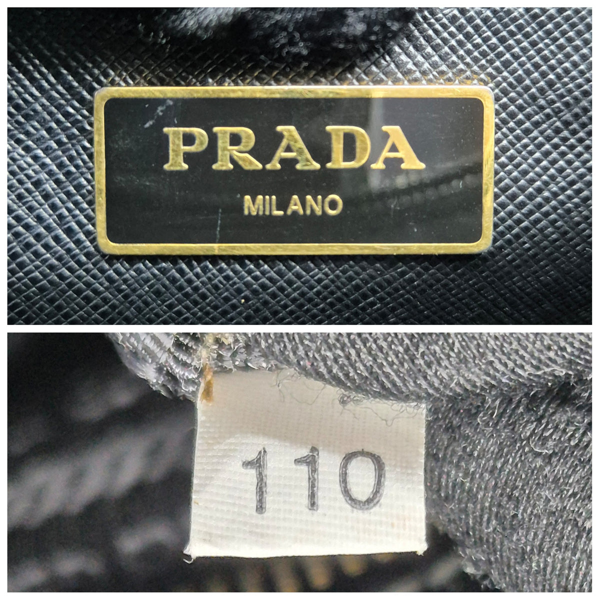 Prada BN2274 Galleria Saffiano Lux Tote Bag Ghw (Black)