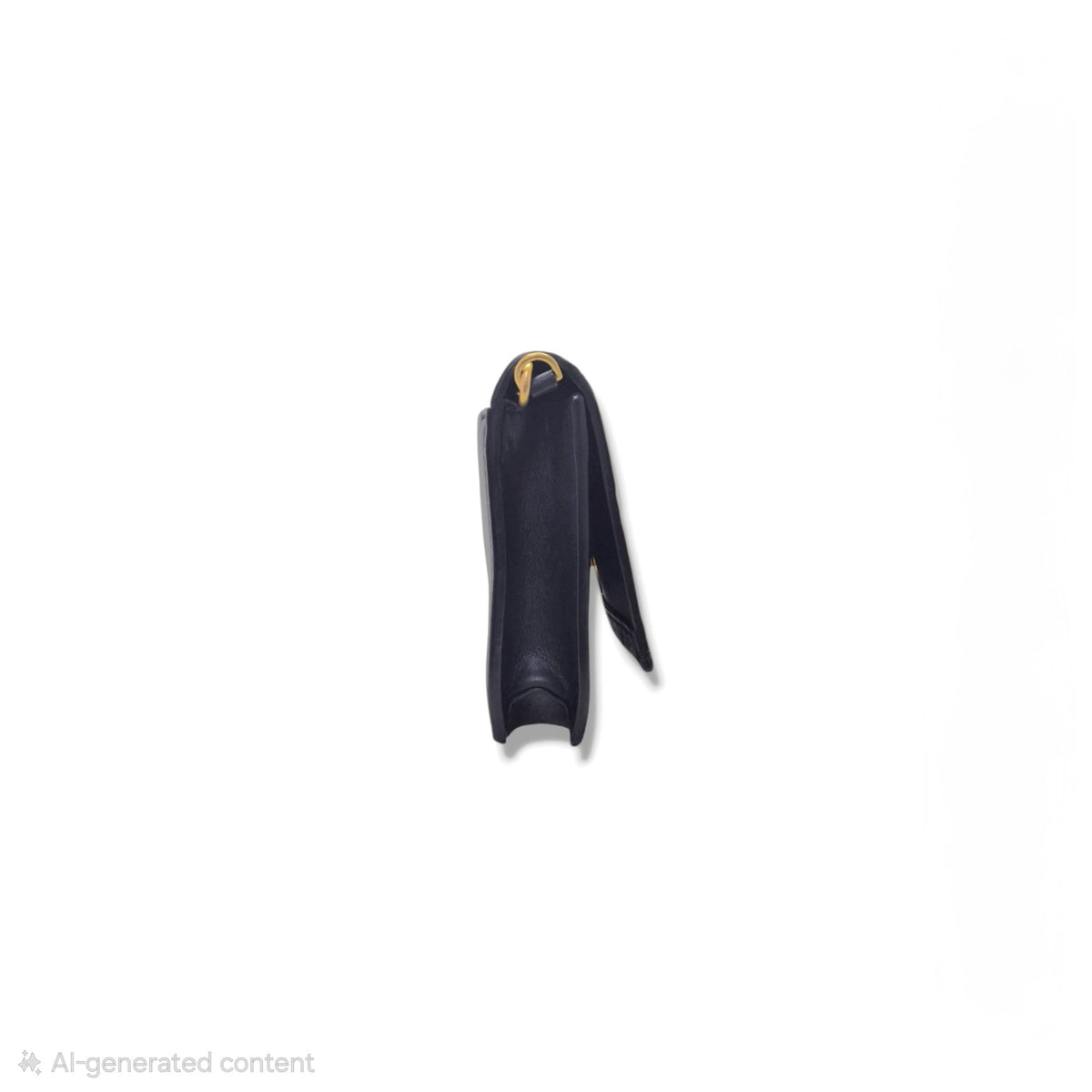 Tory Burch Georgia Leather Clutch With Strap Ghw (Black)