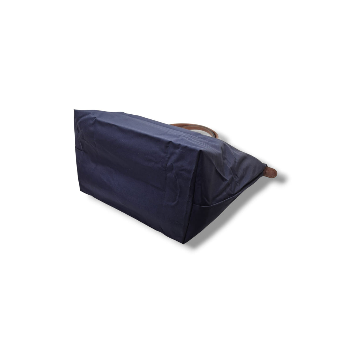 Longchamp Le Pliage SH Medium Polyamide Canvas Ghw (Navy Blue)