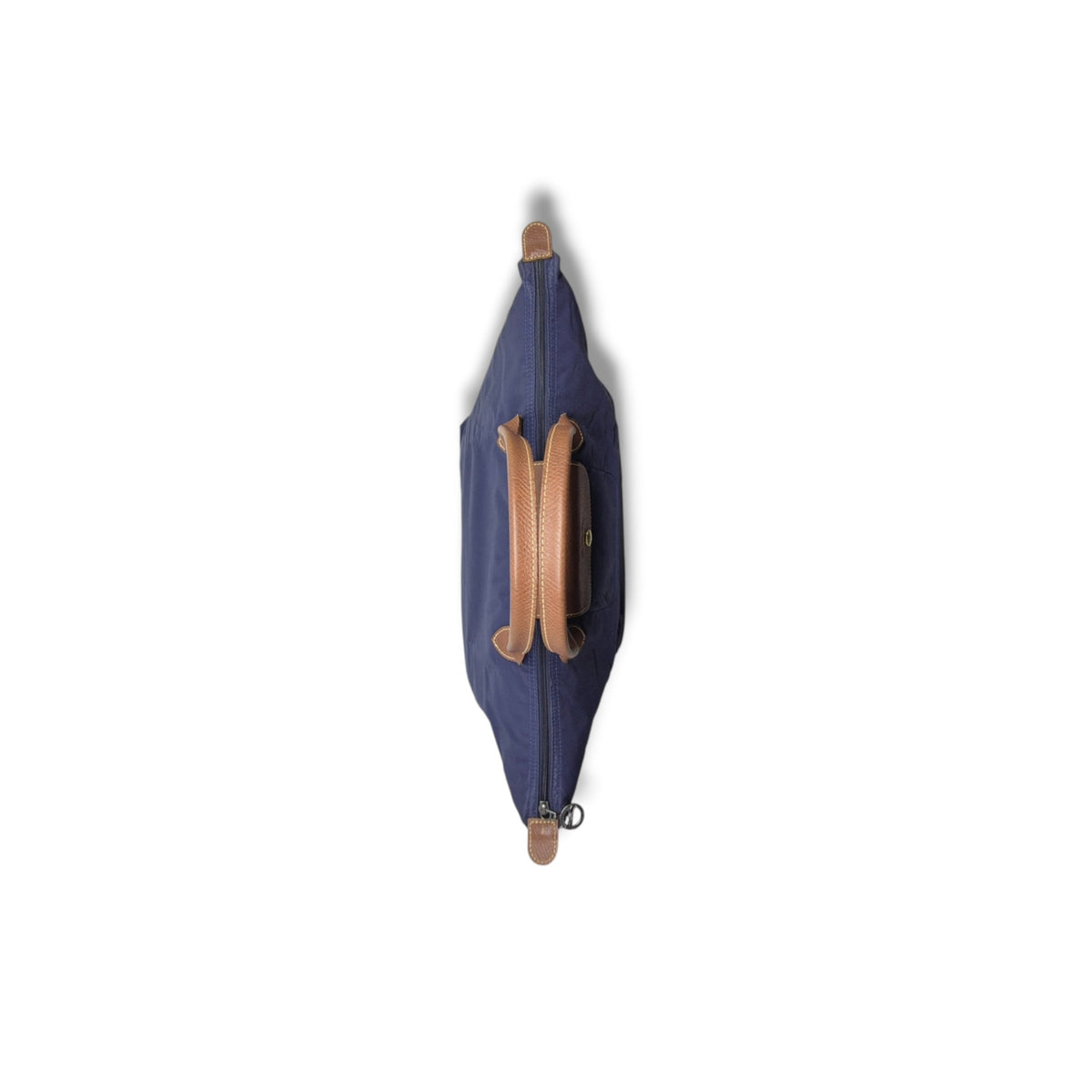 Longchamp Le Pliage SH Medium Polyamide Canvas Ghw (Navy Blue)