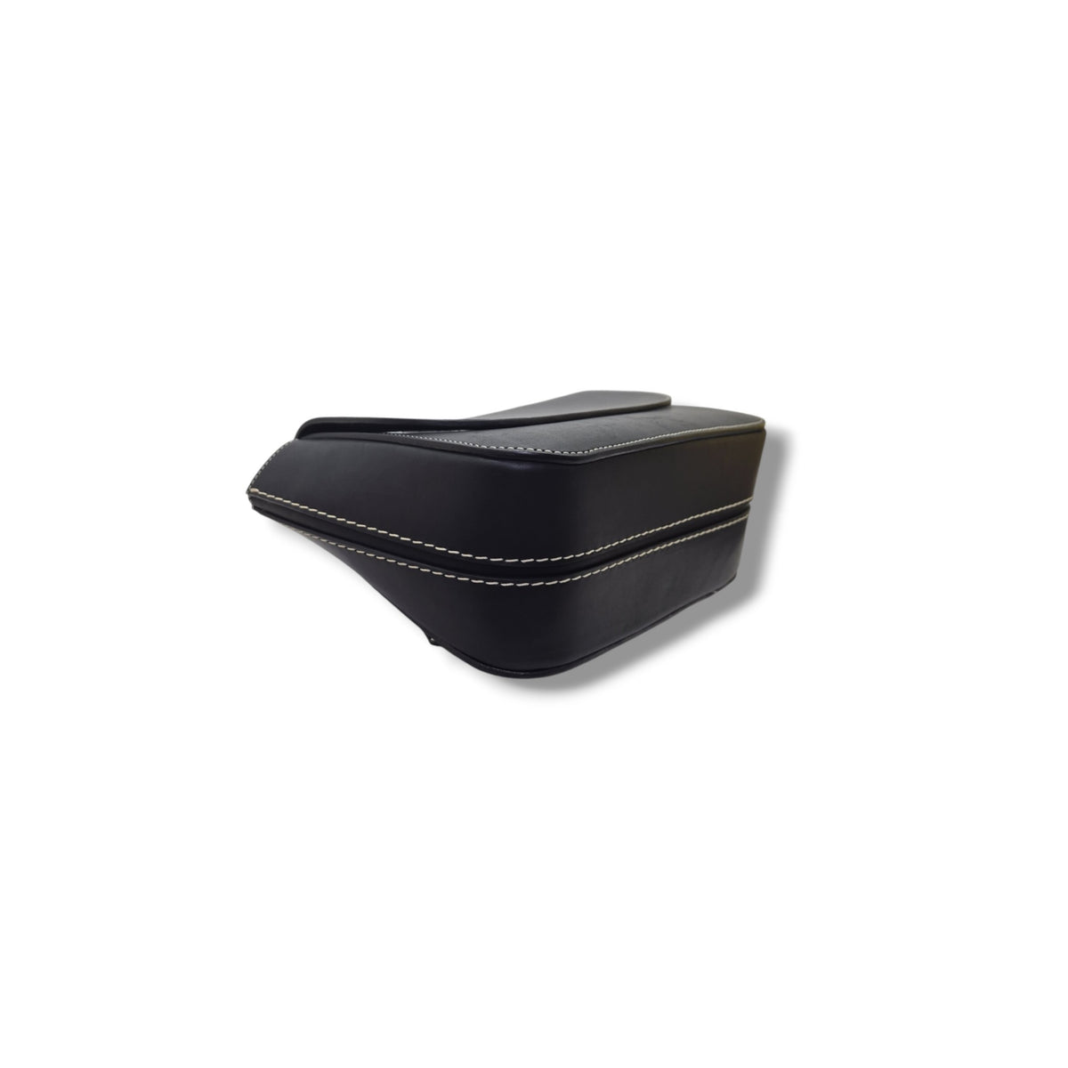 Celine Small Square Leather Bag Shw (Black)