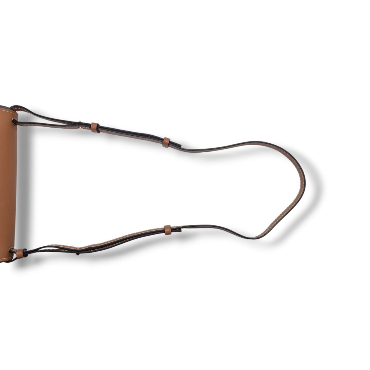 Loewe Gate Bag Leather Small Ghw (Brown/Blue)