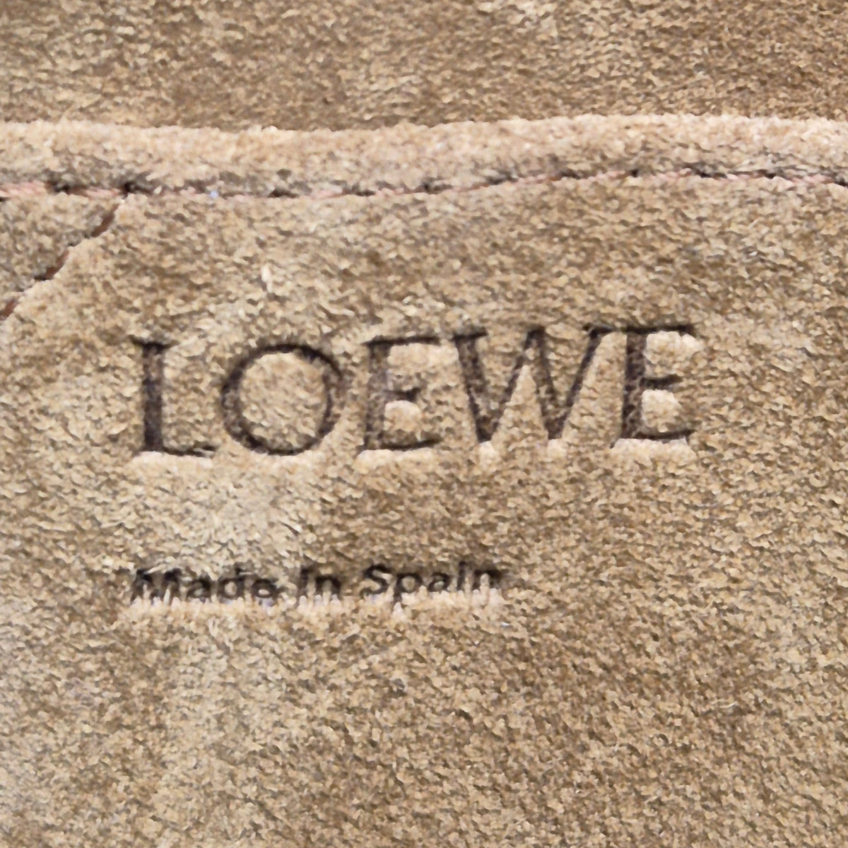 Loewe Gate Bag Leather Small Ghw (Brown/Blue)