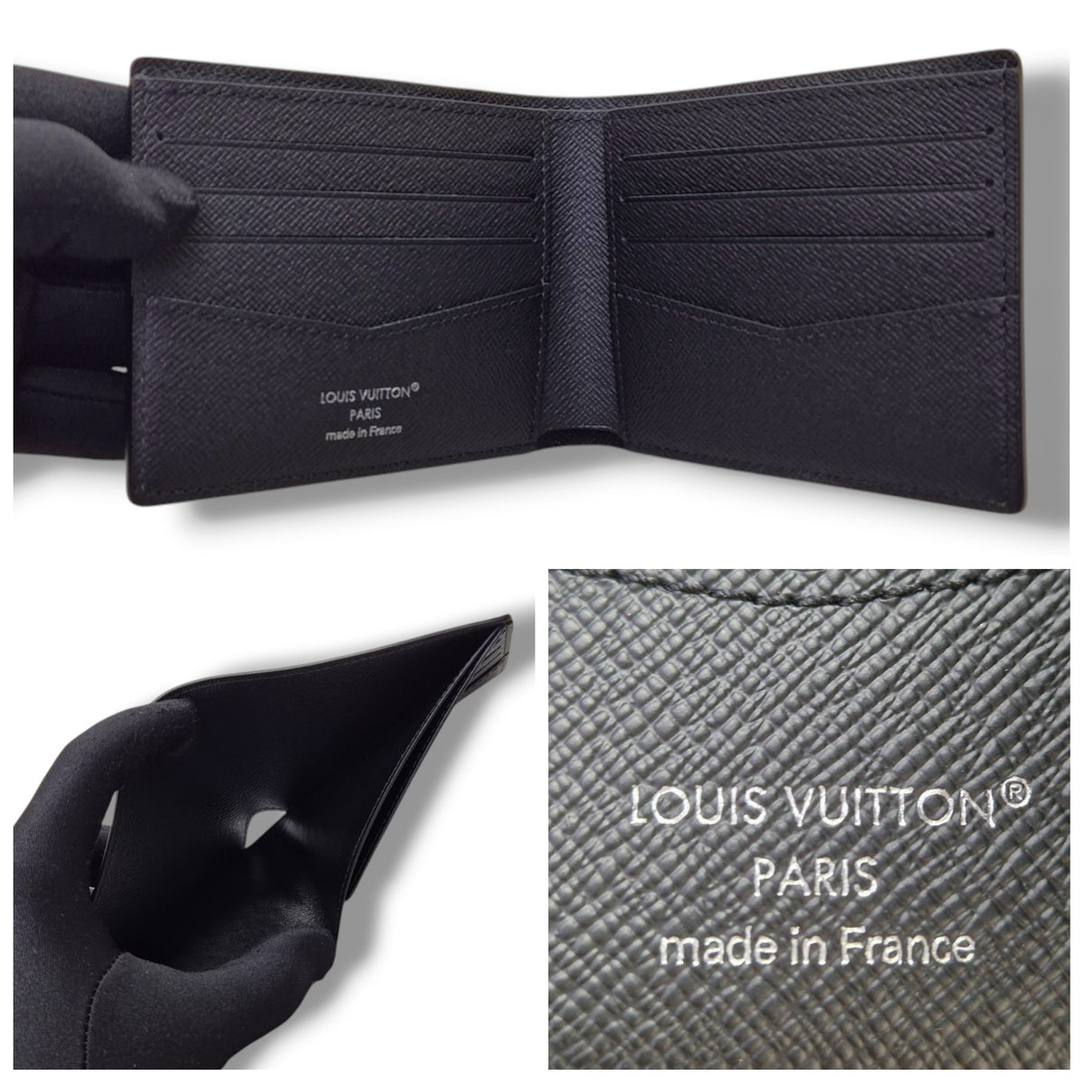 Louis Vuitton Slender Wallet Monogram Eclipse Reverse