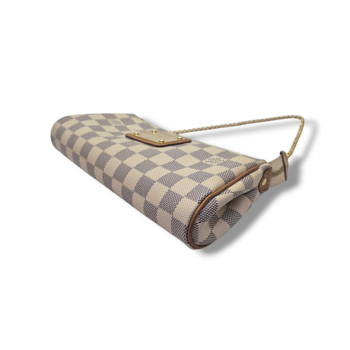 Louis Vuitton Eva Clutch Damier Azur Ghw