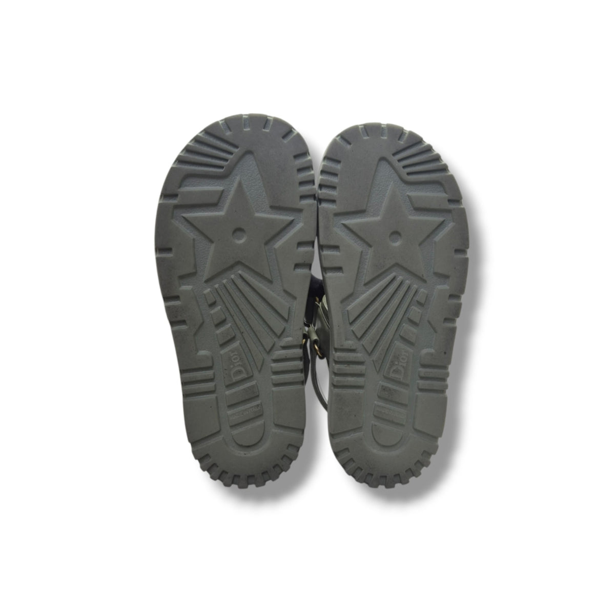Christian Dior Dioract Lambskin Sandal Ghw (Pastel Peyote Green)