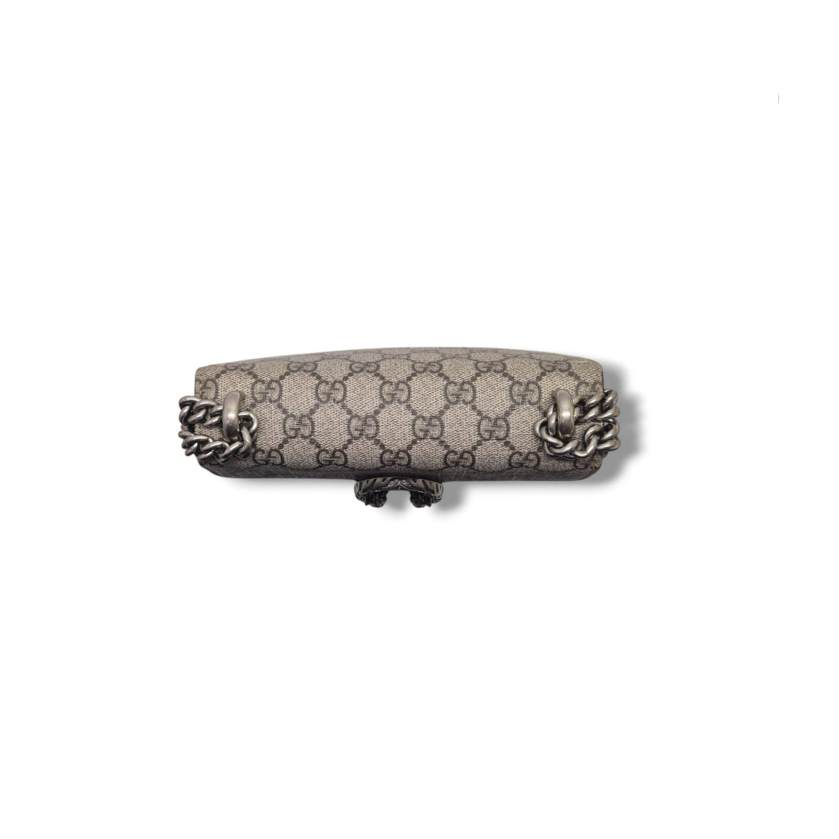 Gucci GG Supreme Dionysus Small Leather Crossbody Shw (Beige/Brown)