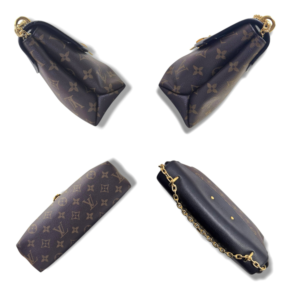 Louis Vuitton	Saint Placide Monogram Black Ghw