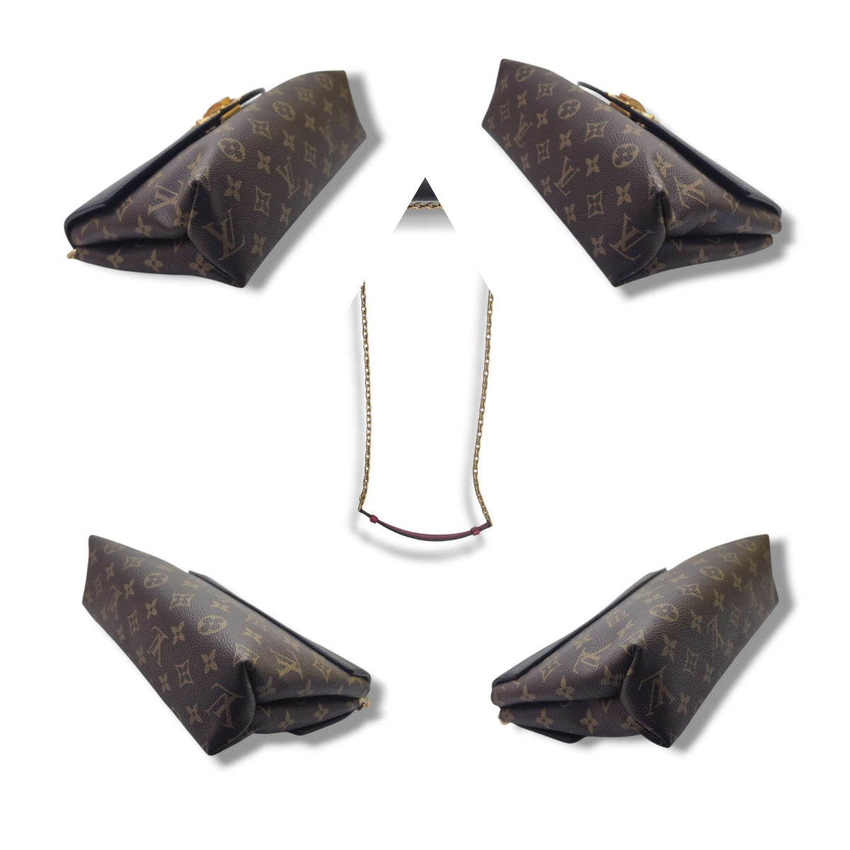 Louis Vuitton	Saint Placide Monogram Black Ghw